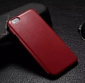 Силиконовая накладка под кожу Red Красный для IPhone 6